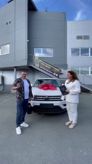 😊 Вручили автомобиль Volkswagen Tharu нашим... image preview