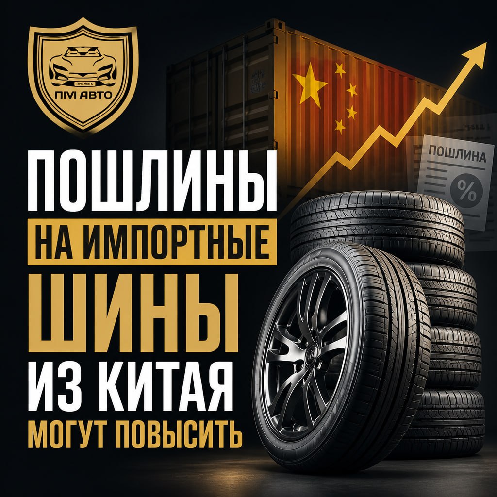 Минпромторг подтвердил: пошлины на импортные шины из Китая могут повысить. image preview