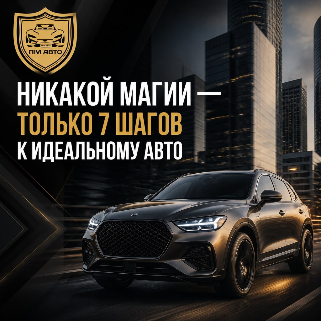 🔧 НИКАКОЙ МАГИИ — ТОЛЬКО 7 ШАГОВ К ИДЕАЛЬНОМУ АВТО image preview
